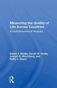 Measuring The Quality Of Life Across Countries