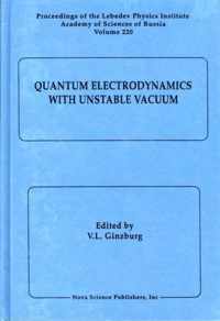 Quantum Electrodynamics with Unstable Vacuum