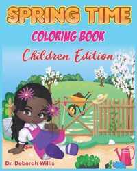 Springtime Coloring Book