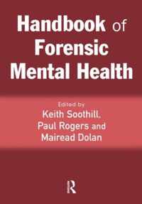 Handbook of Forensic Mental Health