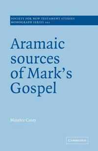 Aramaic Sources of Mark's Gospel