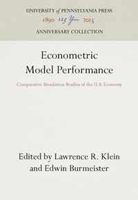 Econometric Model Performance