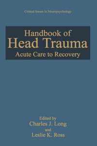 Handbook of Head Trauma