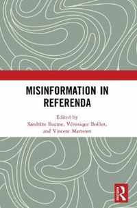 Misinformation in Referenda