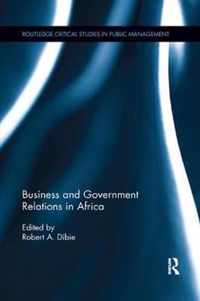 Business and Government Relations in Africa