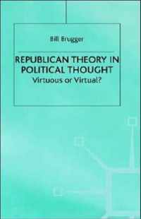 Republican Theory in Political Thought