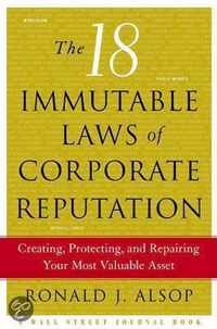 The 18 Indispensable Laws of Corporate Reputation