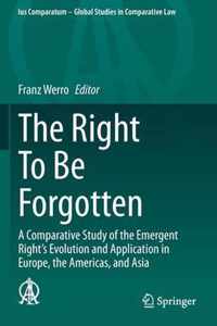 The Right To Be Forgotten