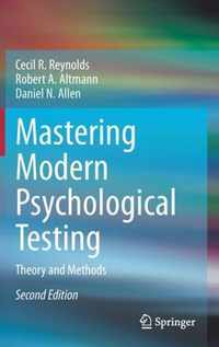 Mastering Modern Psychological Testing