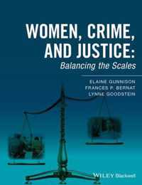 Women Crime & Justice Balancing Scales