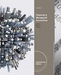 Financial & Managerial Accounting, International Edition