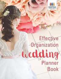 Effective Organization Wedding Planner Book