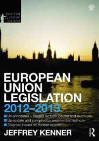 European Union Legislation 2012 2013