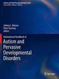 International Handbook of Autism and Pervasive Developmental Disorders