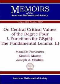 On Central Critical Values of the Degree Four L-Functions for GSp(4)