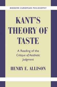 Kant's Theory of Taste