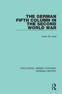 The German Fifth Column in the Second World War