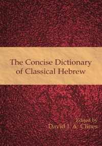 The Concise Dictionary of Classical Hebrew