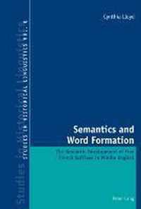 Semantics and Word Formation