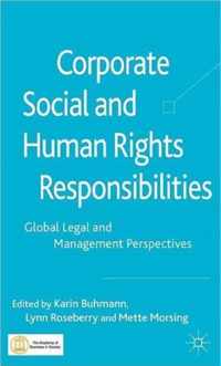 Corporate Social and Human Rights Responsibilities