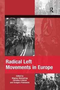 Radical Left Movements in Europe