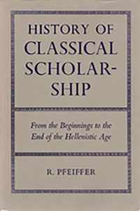 History of Classical Scholarship