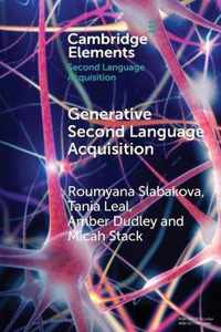 Generative Second Language Acquisition