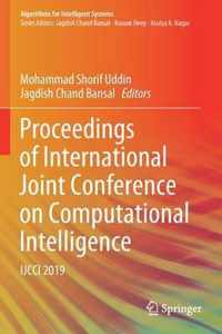 Proceedings of International Joint Conference on Computational Intelligence