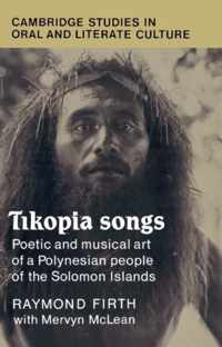 Tikopia Songs