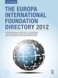 The Europa International Foundation Directory 2012