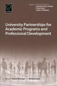 University Partnerships for Academic Programs and Professional Development