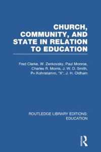 Church, Community and State in Relation to Education