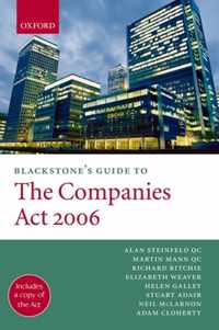 Blackstone'S Guide To The Companies Act