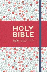 NIV Thinline Floral Cloth Bible