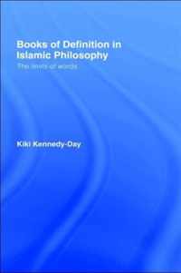 Books of Definition in Islamic Philosophy