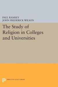 The Study of Religion in Colleges and Universities