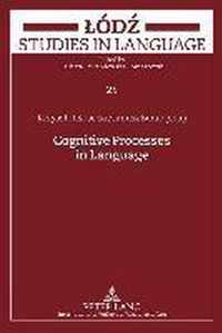 Cognitive Processes in Language