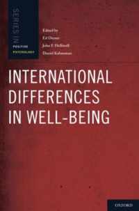 International Differences In Well-Being