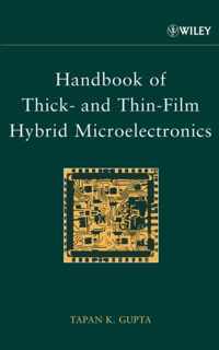 Handbook Of Thick- And Thin-Film Hybrid Microelectronics