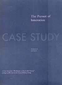 The Business of Sustainable Forestry Case Study - Pursuit of Innovation