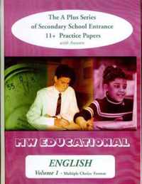 English (Standard Format): The A Plus Series of Secondary School Entrance 11+ Practice Papers: v. 1