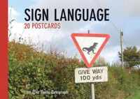 Daily Telegraph Sign Language Postcard Book