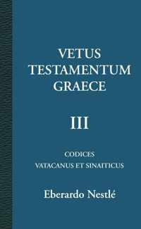 Vetus Testamentum Graece 3