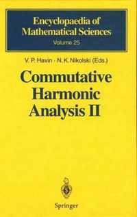 Commutative Harmonic Analysis II