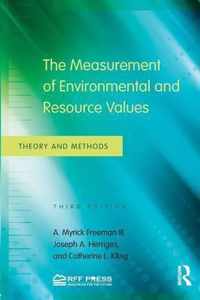 The Measurement of Environmental and Resource Values