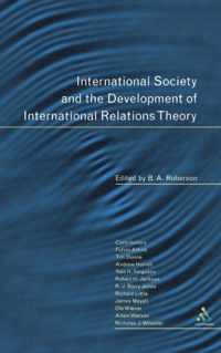 International Society and the Development of International Relations Theory