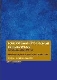 Four pseudo-Chrysostomian homilies on Job (CPG4564, BHG939d-g)