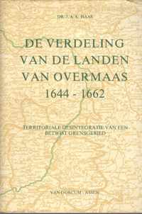 Verdeling landen van Overmaas 1644-1662