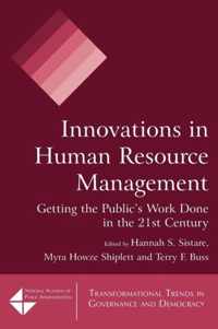 Innovations in Human Resource Management