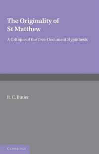 The Originality of St Matthew